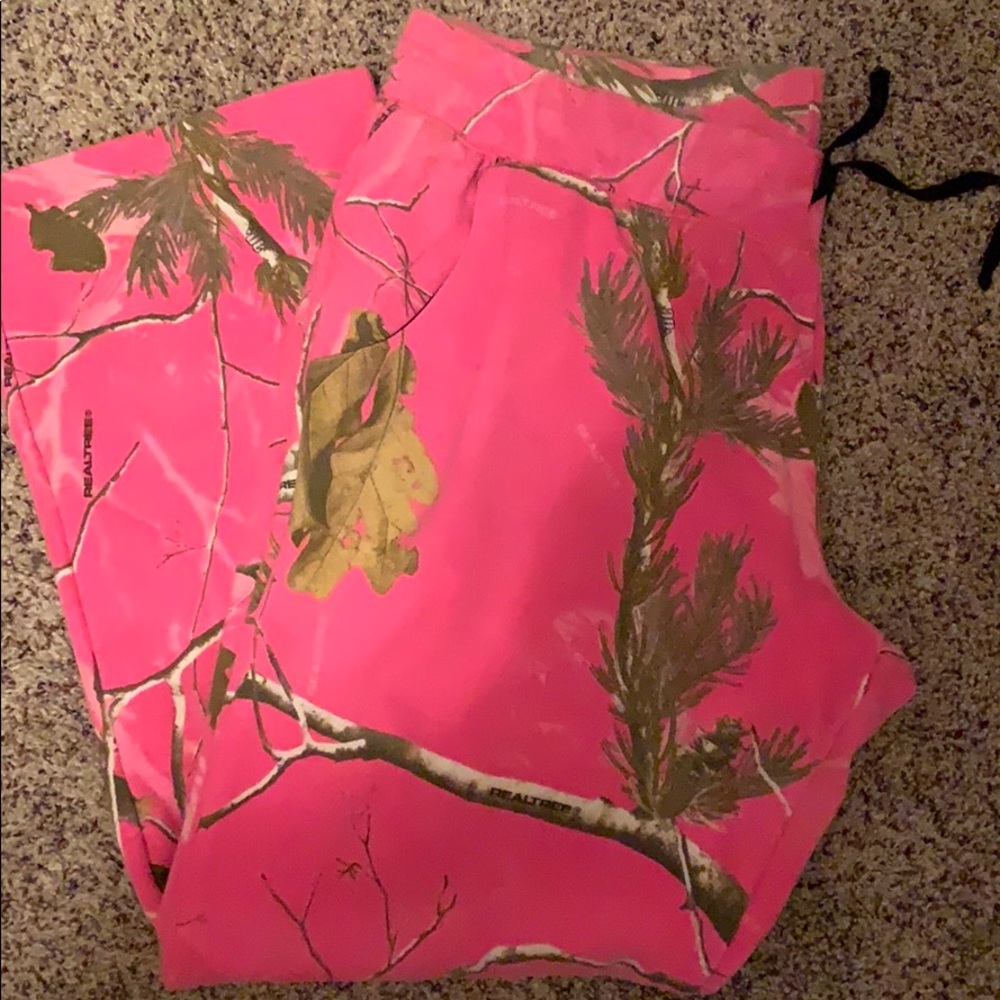 RealTree Camo Hot Pink Sweat Pants